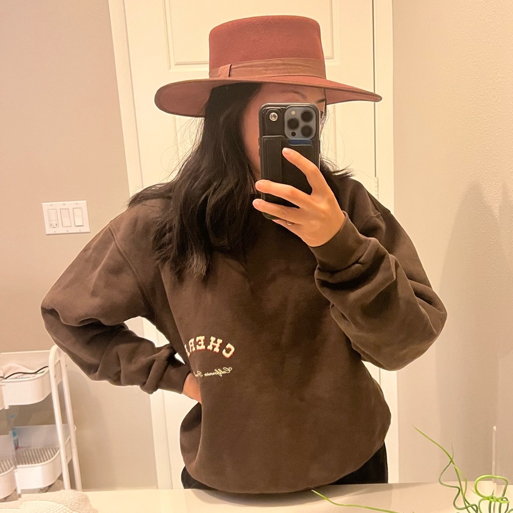 Madewell x Biltmore Dipped Crown Felt Hat